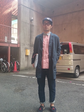 「CIBONE（シボネ）のアイテム」を使った、ざキさん-2016さん（メンズ・178cm）の春コーディネート