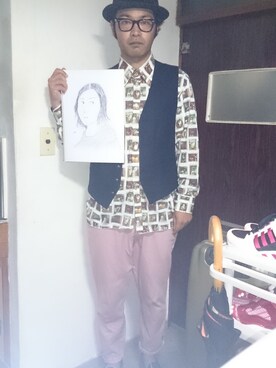 ざキさん-2016さん（メンズ・178cm）の春コーディネート