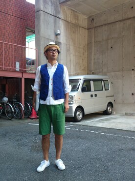 ざキさん-2016さん（メンズ・178cm）の夏コーディネート