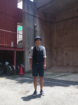 ざキさん-2016さん（メンズ・178cm）の夏コーディネート