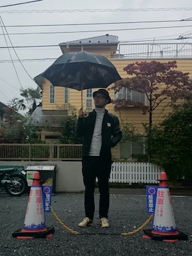 「JOURNAL STANDARD（ジャーナルスタンダード）のアイテム（スタジャン）」を使った、ざキさん-2016さん（メンズ・178cm）の秋コーディネート