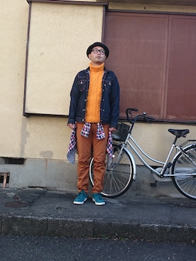 ざキさん-2016さん(メンズ・178cm)の冬コーディネート