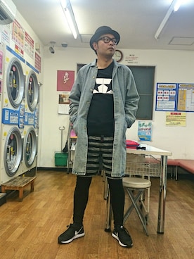 「NATAL DESIGN（ネイタルデザイン）のアイテム（その他アウター）」を使った、ざキさん-2016さん（メンズ・178cm）の春コーディネート