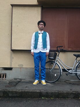 ざキさん-2016さん（メンズ・178cm）の春コーディネート