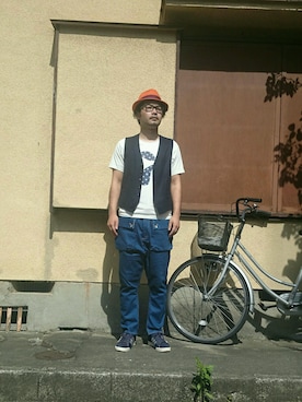 ざキさん-2016さん（メンズ・178cm）の春コーディネート