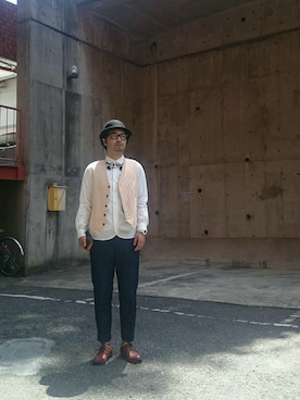 ざキさん-2016さん（メンズ・178cm）の春コーディネート