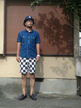 ざキさん-2016さん（メンズ・178cm）の夏コーディネート