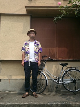 「アイテム（音楽/本・雑誌）」を使った、ざキさん-2016さん（メンズ・178cm・30代）の夏コーディネート