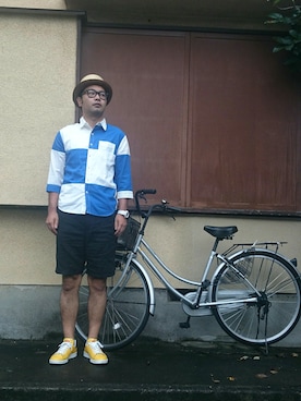 ざキさん-2016さん（メンズ・178cm）の夏コーディネート