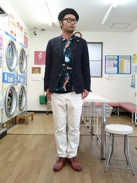 「SASQUATCHfabrix.（サスクワァッチファブリックス）のアイテム」を使った、ざキさん-2016さん（メンズ・178cm）の秋コーディネート