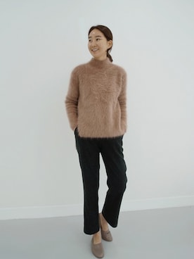 「ルーズフィット」｜holicholicさん（レディース・160cm）の冬コーディネート