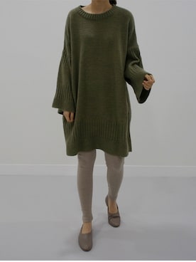 「ルーズフィット」｜holicholicさん（レディース・160cm）の冬コーディネート