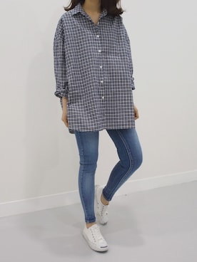 「ルーズフィット」｜holicholicさん（レディース・160cm）の冬コーディネート