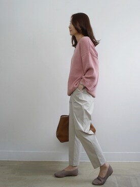 「ルーズフィット」｜holicholicさん（レディース・160cm）の冬コーディネート