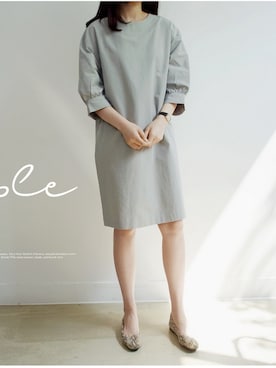 「シャーリング」｜holicholicさん（レディース・160cm）の春コーディネート