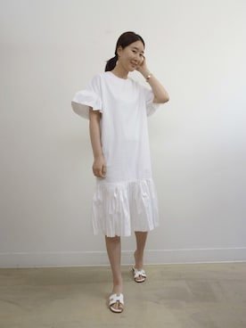 「プリーツ」｜holicholicさん（レディース・160cm）の春コーディネート