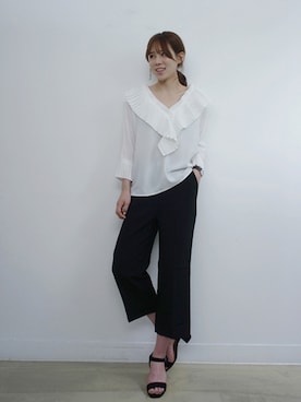 8分丈パンツ のレディース人気ファッションコーディネート Wear