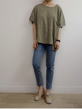 「ルーズフィット」｜holicholicさん（レディース・160cm）の春コーディネート