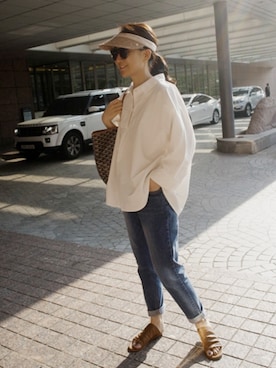 「ルーズフィット」｜holicholicさん（レディース・160cm）の春コーディネート