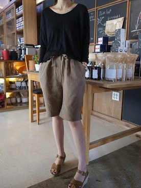 「ルーズフィット」｜holicholicさん（レディース・160cm）の夏コーディネート