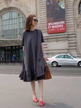 「シック」｜holicholicさん（レディース・160cm）の夏コーディネート