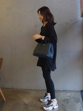 「ロングTシャツ」｜holicholicさん（レディース・160cm）の秋コーディネート