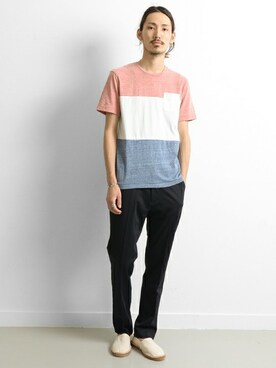 otsukiさん（メンズ・184cm）の夏コーディネート