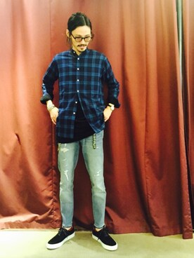 otsukiさん（メンズ・184cm）の夏コーディネート