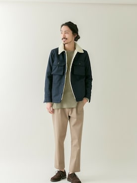 otsukiさん（メンズ・184cm）の冬コーディネート