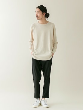 「URBAN RESEARCH（アーバンリサーチ）のアイテム（スニーカー）」を使った、otsukiさん（メンズ・184cm）の冬コーディネート