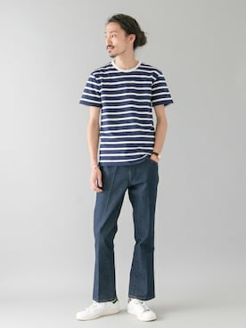 「URBAN RESEARCH（アーバンリサーチ）のアイテム（スニーカー）」を使った、otsukiさん（メンズ・184cm）の春コーディネート