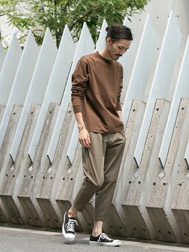 otsukiさん（メンズ・184cm）の秋コーディネート