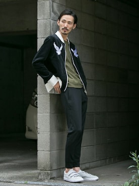 otsukiさん（メンズ・184cm）の秋コーディネート