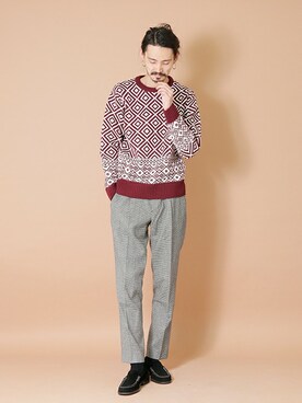otsukiさん（メンズ・184cm）の冬コーディネート