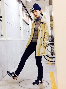 「MARNA（マーナ）のアイテム」を使った、yukaさん（レディース・160cm）の春コーディネート