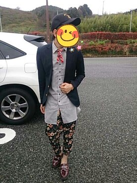 とんこつさん（メンズ・166cm）の秋コーディネート