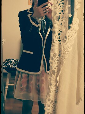 「Marblee（マー ブリー）のアイテム」を使った、lilly11さん（レディース・153cm）の秋コーディネート