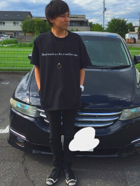 「ALLEGE（アレッジ）のアイテム（アクセサリー）」を使った、だいきさん（メンズ・167cm）の夏コーディネート