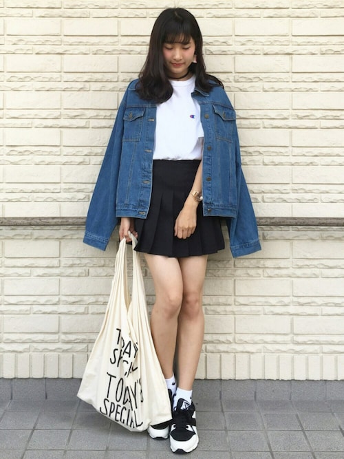 Suzy Mixxmixのデニムジャケットを使ったコーディネート Wear