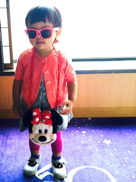 「amabro（アマブロ）のアイテム」を使った、TTさん（キッズ・80cm）の秋コーディネート