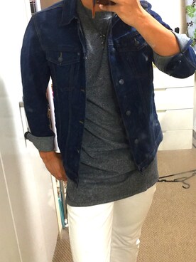 仲井 陸さん（メンズ・178cm）の秋コーディネート