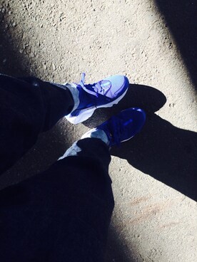 「air huarache」｜「アイテム（シューズ）」を使った、ありちゃんさん（レディース・156cm）の冬コーディネート