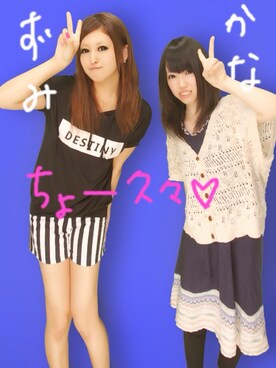 ずみさんのコーディネート