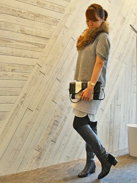 ザキヤマさん（レディース・165cm）の秋コーディネート