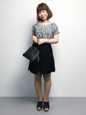 「きちんとスタイル」｜ノ  ン  タ  ンさん（レディース・153cm・20代）の春コーディネート