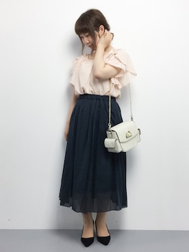 「きちんとスタイル」｜ノ  ン  タ  ンさん（レディース・153cm・20代）の春コーディネート