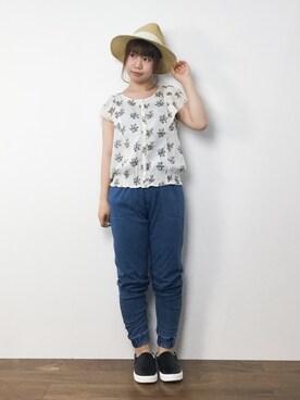 ノ ン タ ンさん(レディース・153cm)の夏コーディネート