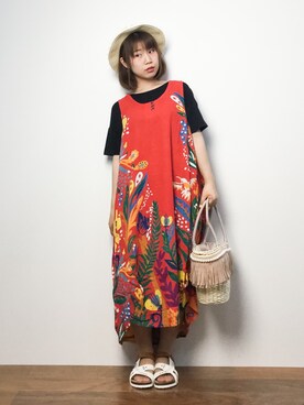 ノ ン タ ンさん(レディース・153cm)の夏コーディネート