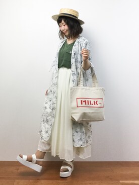 ノ ン タ ンさん(レディース・153cm)の夏コーディネート