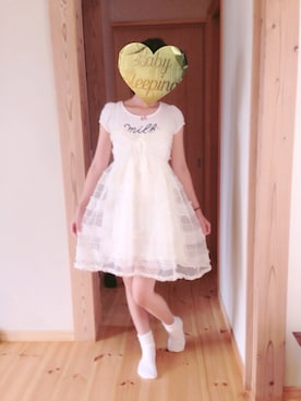 「アイテム（バングル/リストバンド）」を使った、pattiさん（レディース・157cm・10代）の秋コーディネート